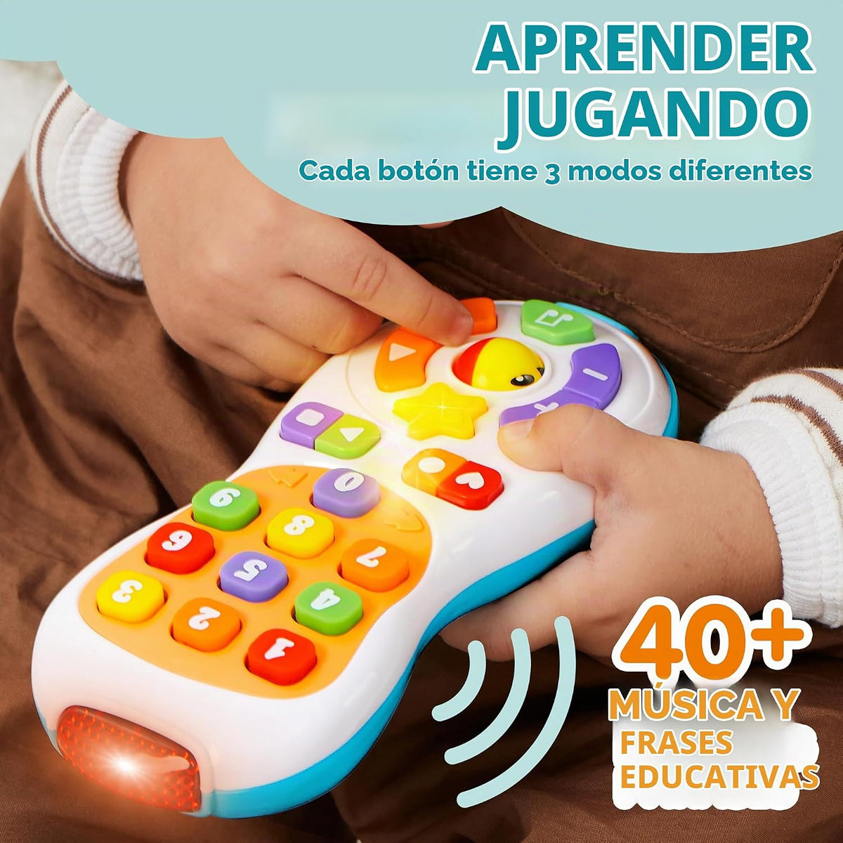 JOYIN Juguetes para bebés de 6 a 12 meses, juguete de control remot...