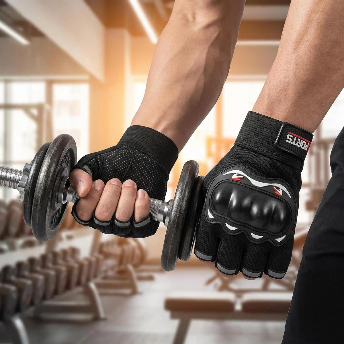 KEYSDEX Guantes de motocicleta para hombres y mujeres, protección d...