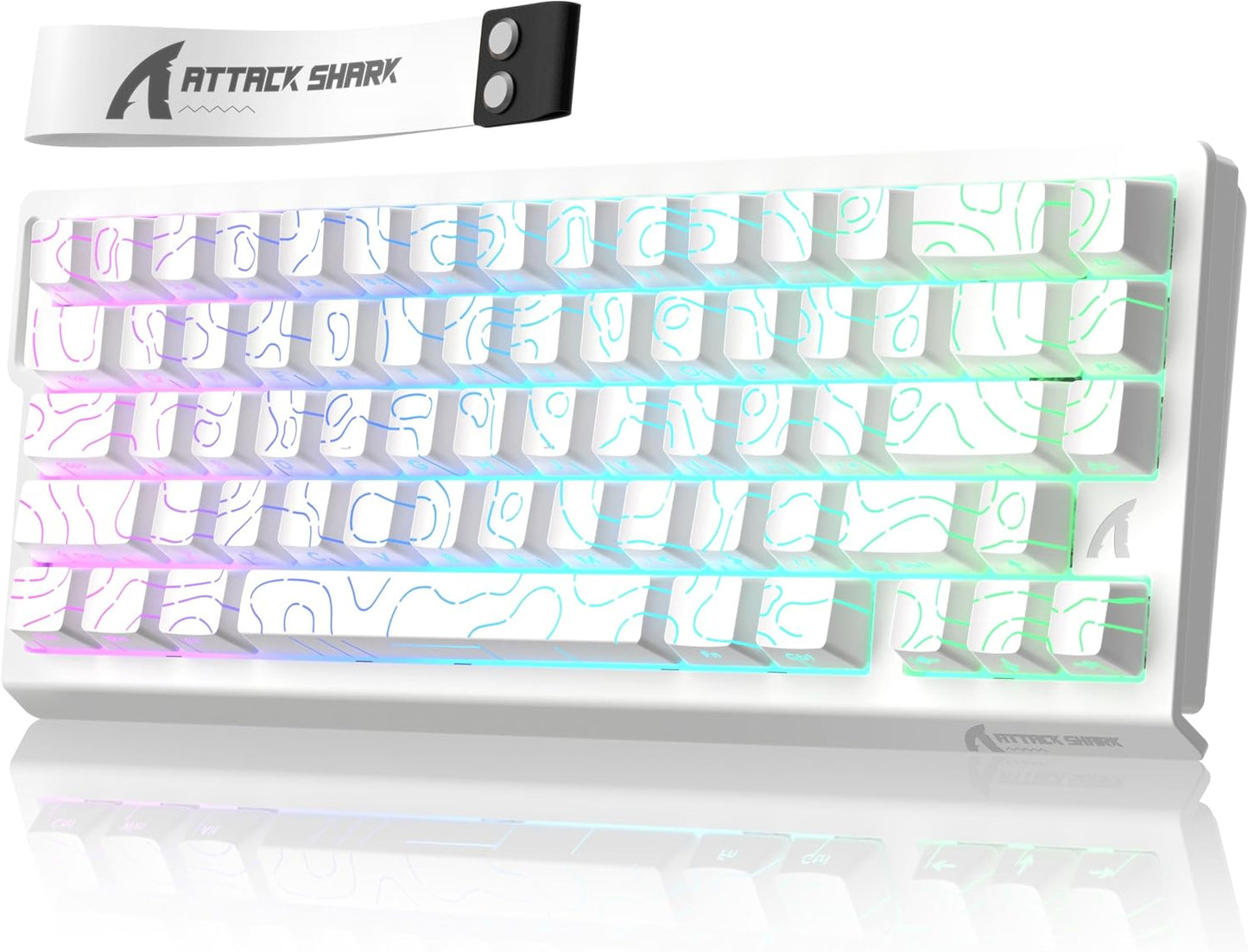Teclado de Juego ATTACK SHARK X68 HE con Frecuencia de Muestreo de...