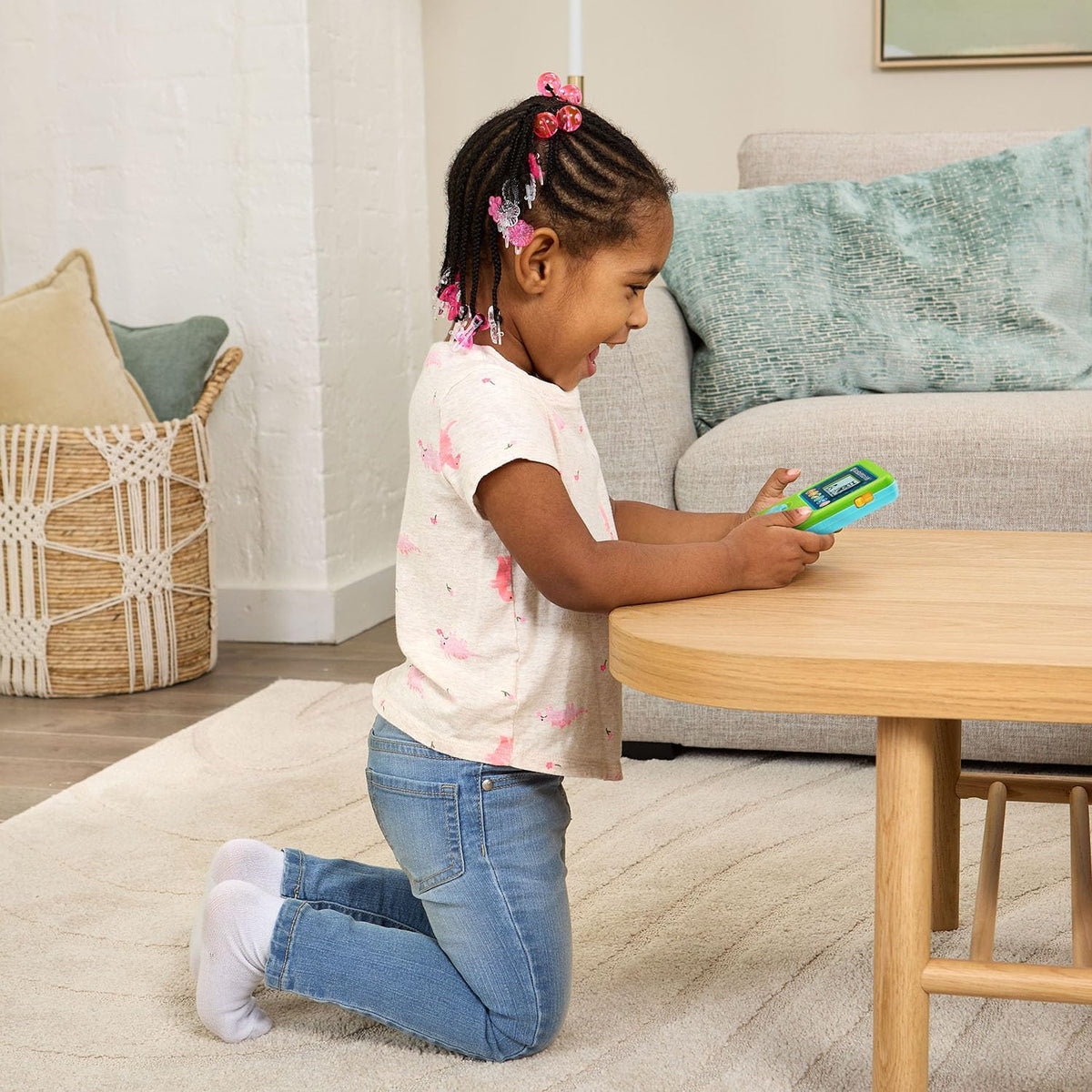 LeapFrog Juguete de videojuego de mano preescolar Game and Go, verde