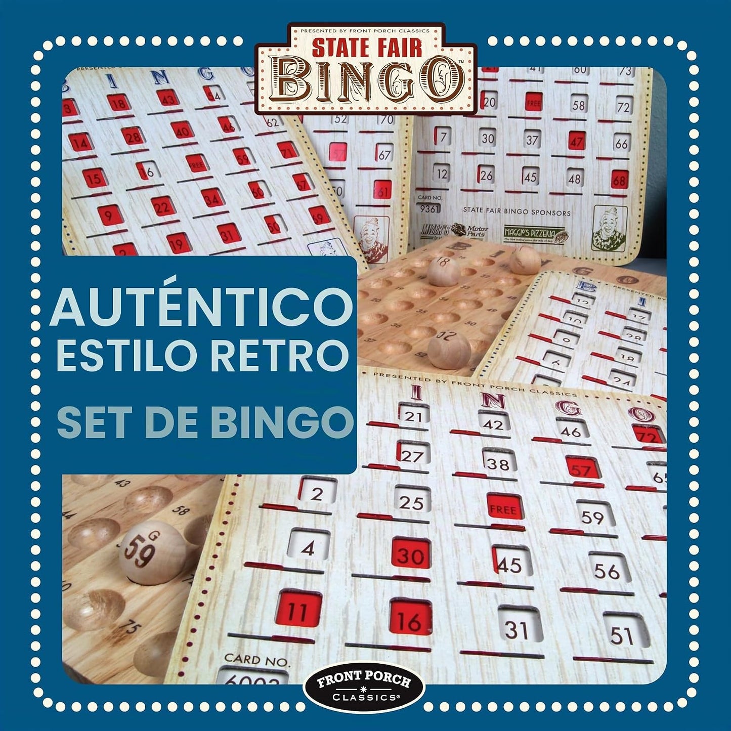 Front Porch Classics State Fair Bingo Deluxe Edition - Artesanía pa...
