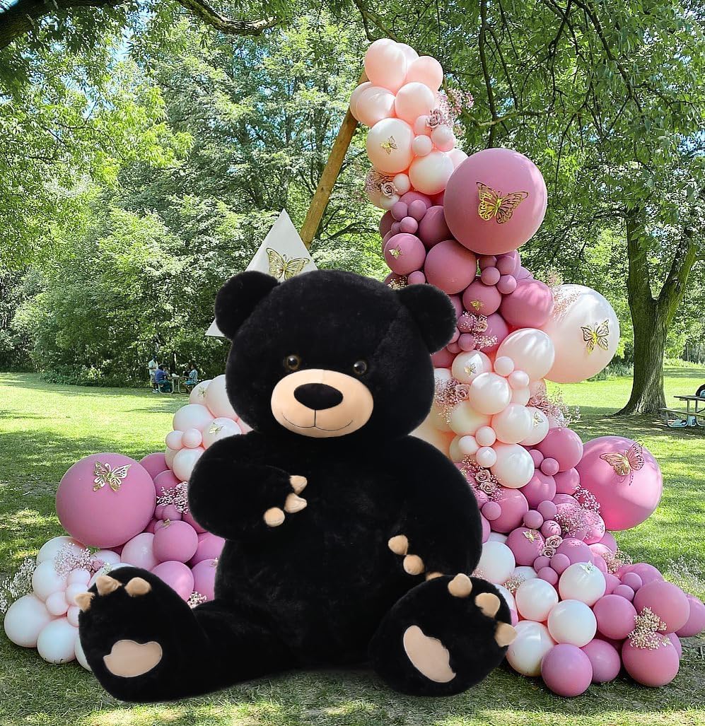 MorisMos Oso de peluche gigante de 5 pies, 59 pulgadas, oso de pelu...