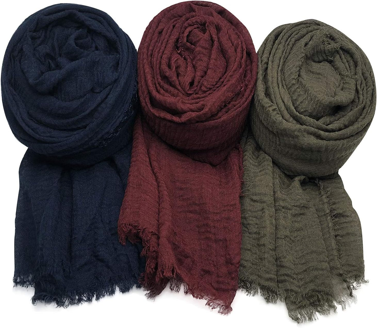 Bufanda Chal para Mujer para Todas las Estaciones 3PCS Envoltorio d...