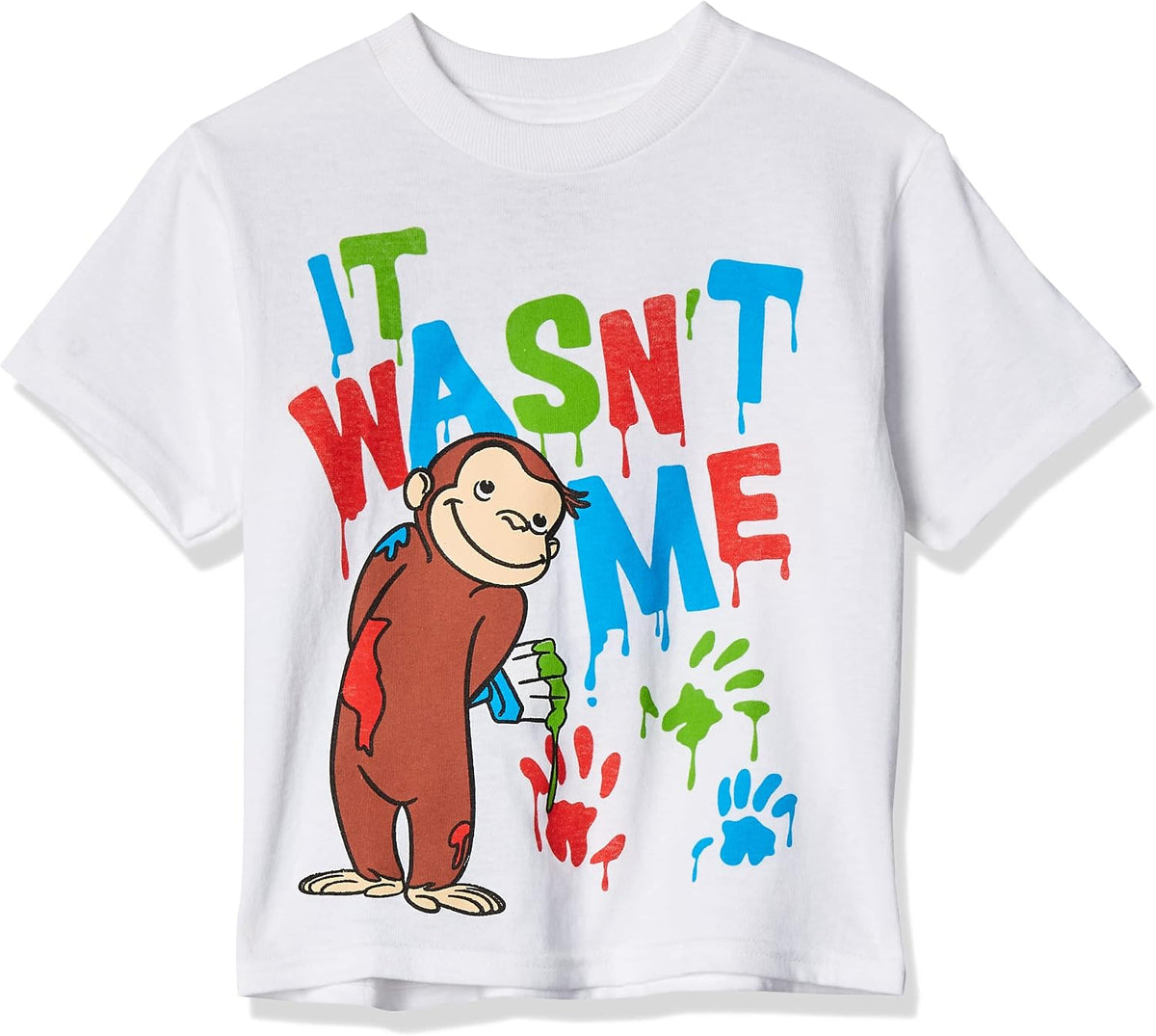 Curious George Camiseta de manga corta para niños