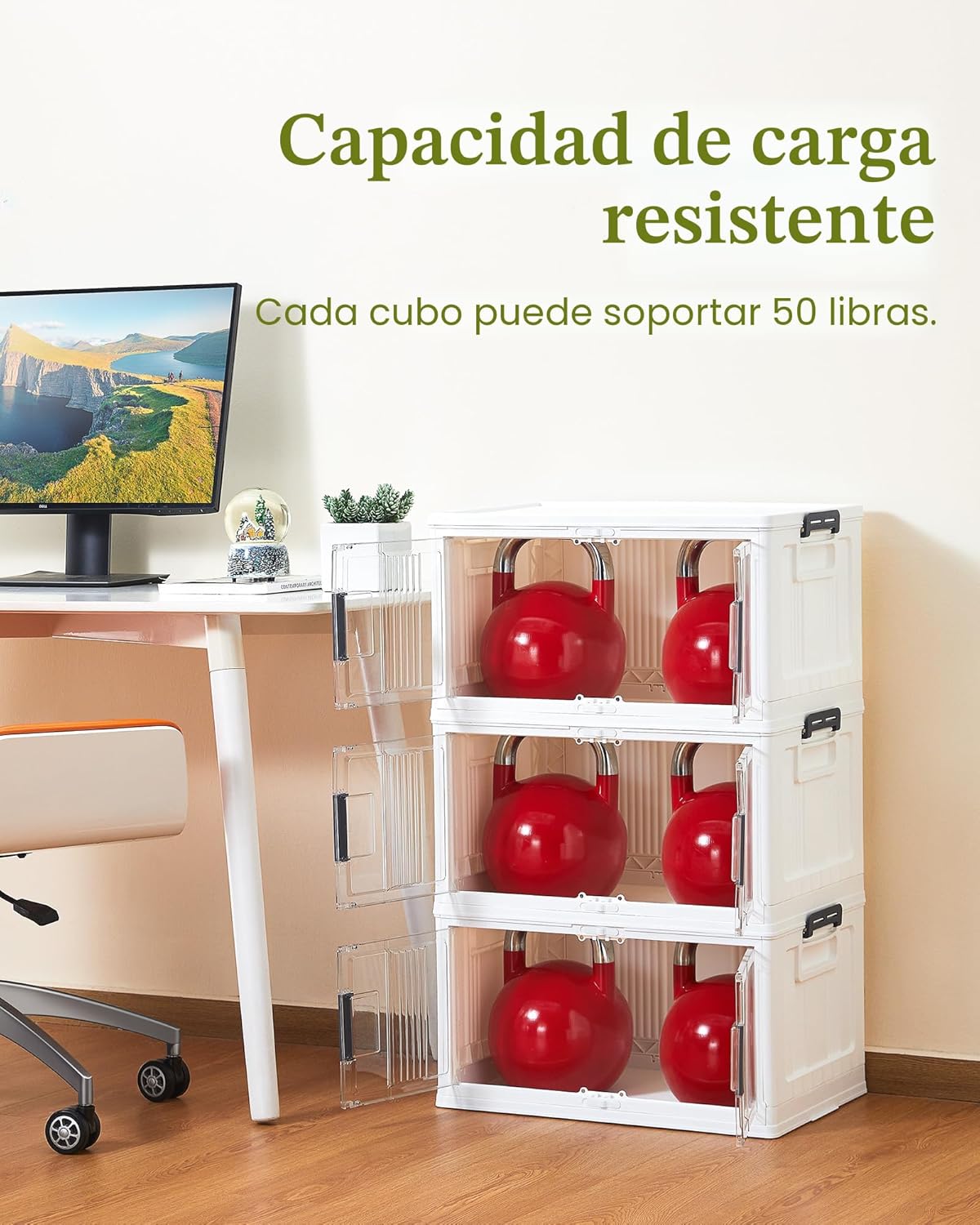 OlarHike Contenedores de almacenamiento de 144 cuartos de galón con...