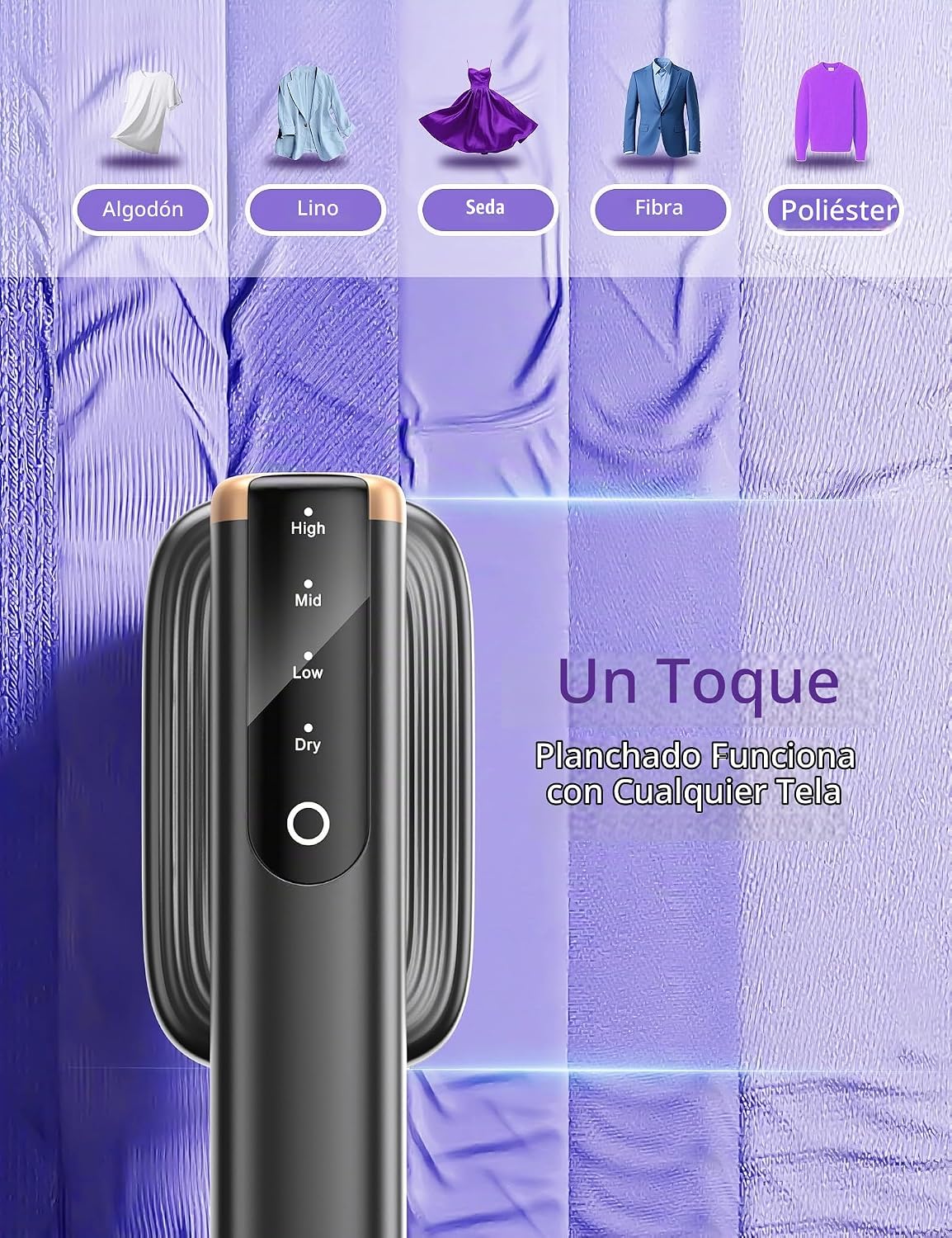 Sundu - Vaporizador de viaje para ropa, 1.23 oz\/min de vapor para...