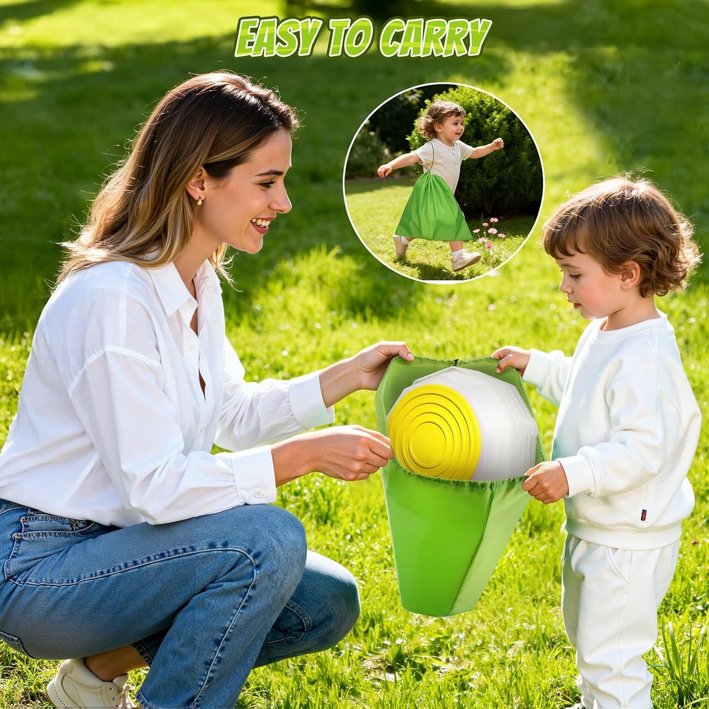 HYES - Piedras iluminadas con mapa de juego para niños de 3, 4, 5 |...