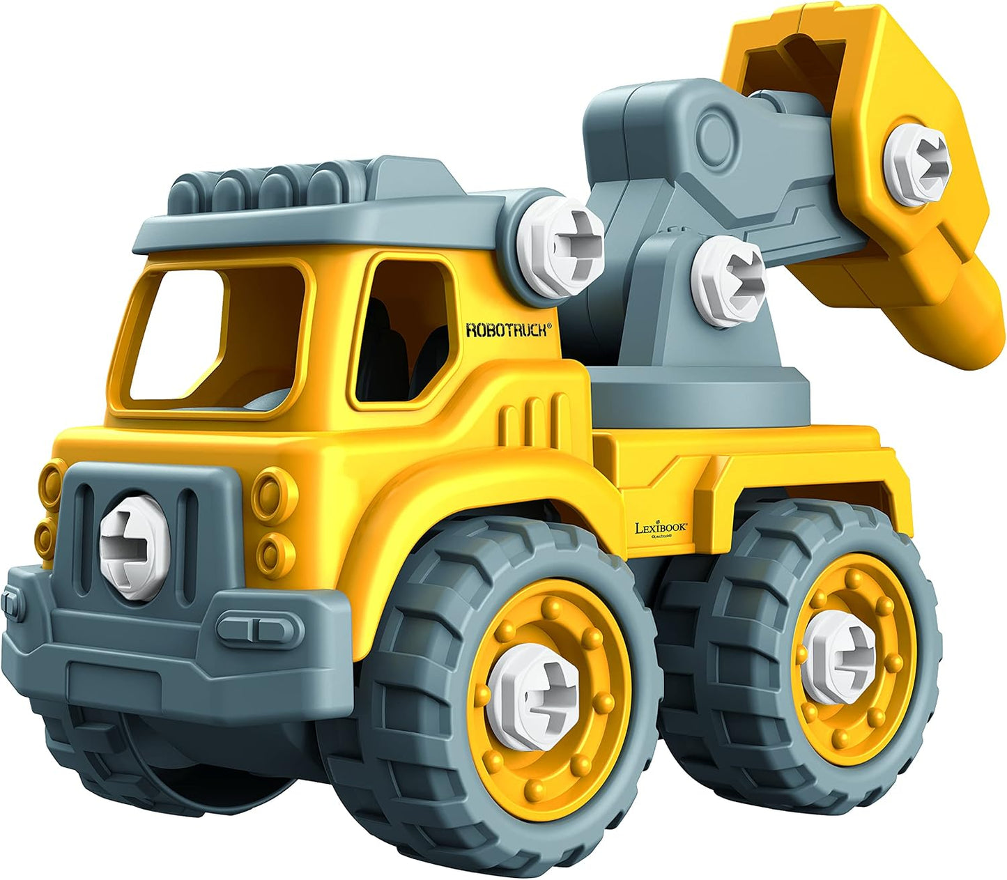 LEXiBOOK Robotruck®, kit de robot 5 en 1 para construir tú mismo, v...