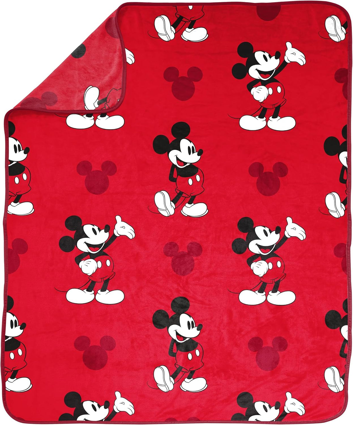 Jay Franco Disney Mickey Mouse - Manta de felpa para niños, medidas...