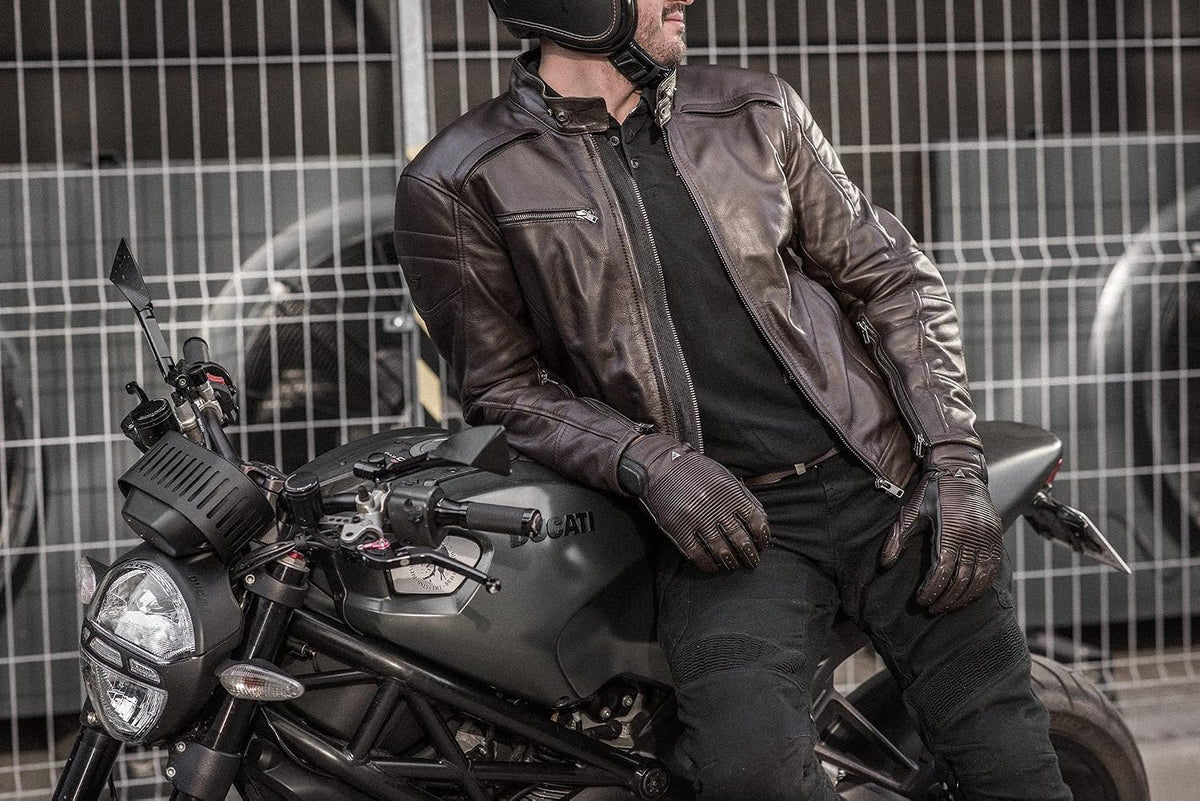 Guantes de motocicleta SHIMA Blake para hombre - transpirables, elá...