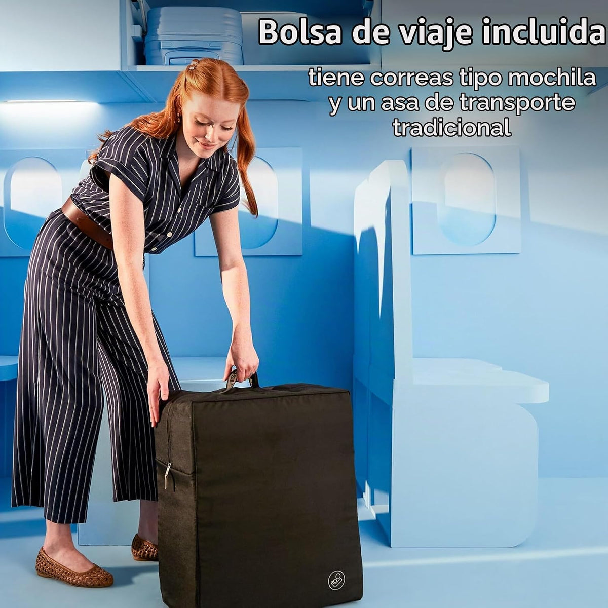 Maxi-Cosi Oxford Cabin - Cochecito de viaje ligero para vuelos de a...
