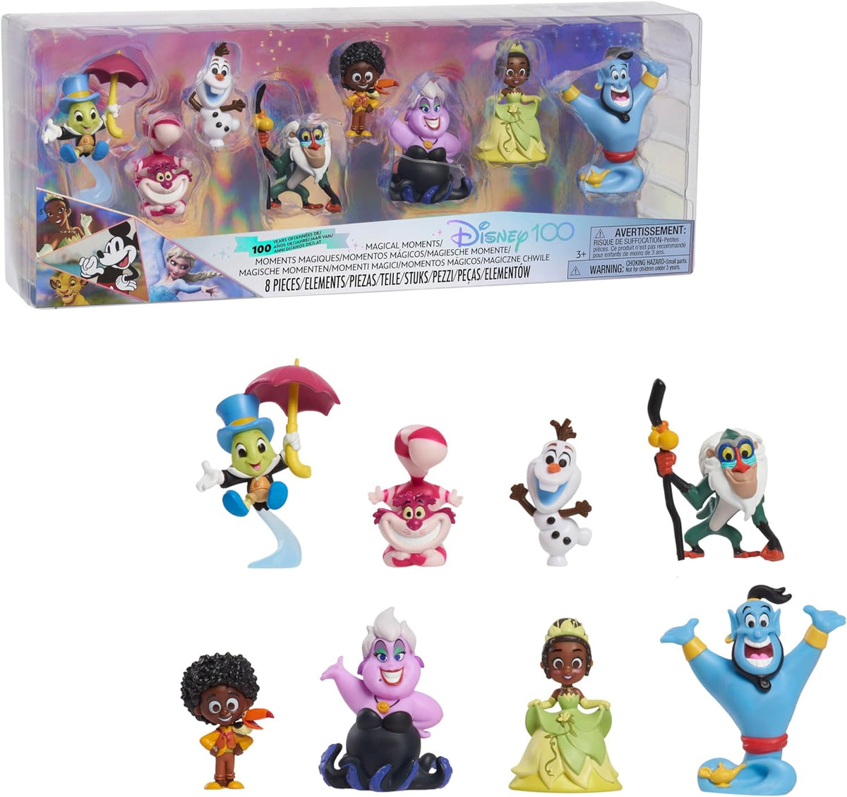 Disney 100 años de momentos mágicos, set de figuras de edición limi...