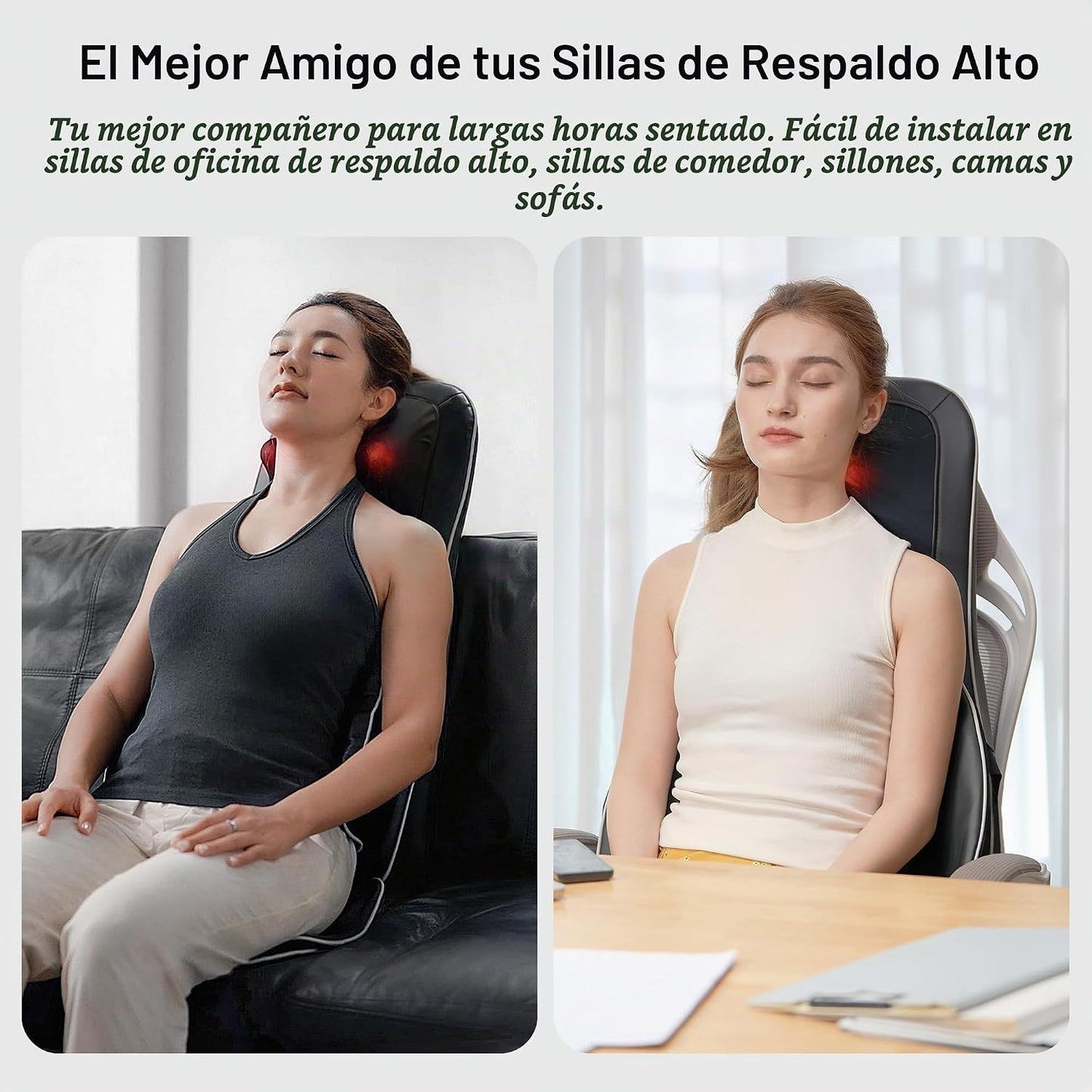 Mynt Elegible para FSA Aprobado por HSA Masajeador Shiatsu de Cuell...