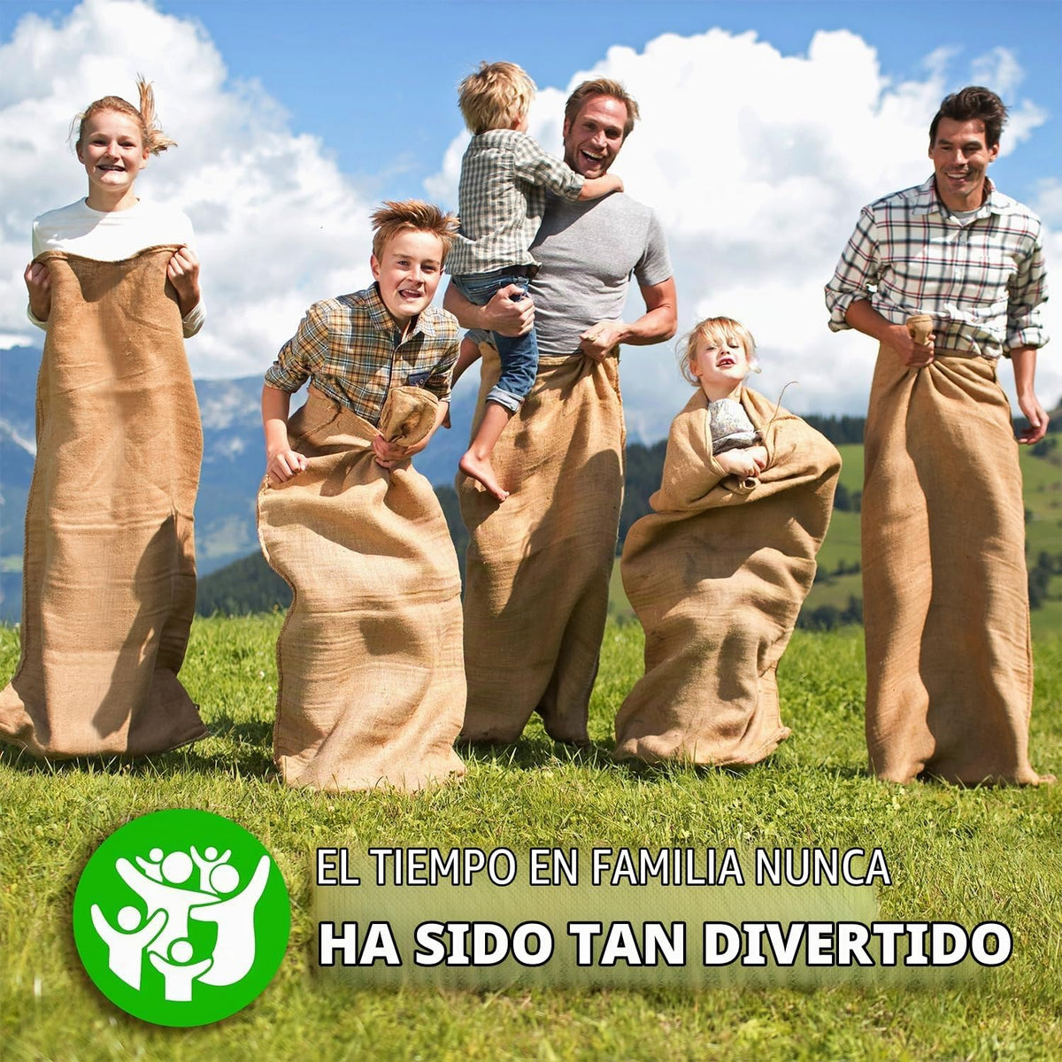 Sacos Grandes de Arpillera para Carreras de Papas, Bolsas de Arpill...