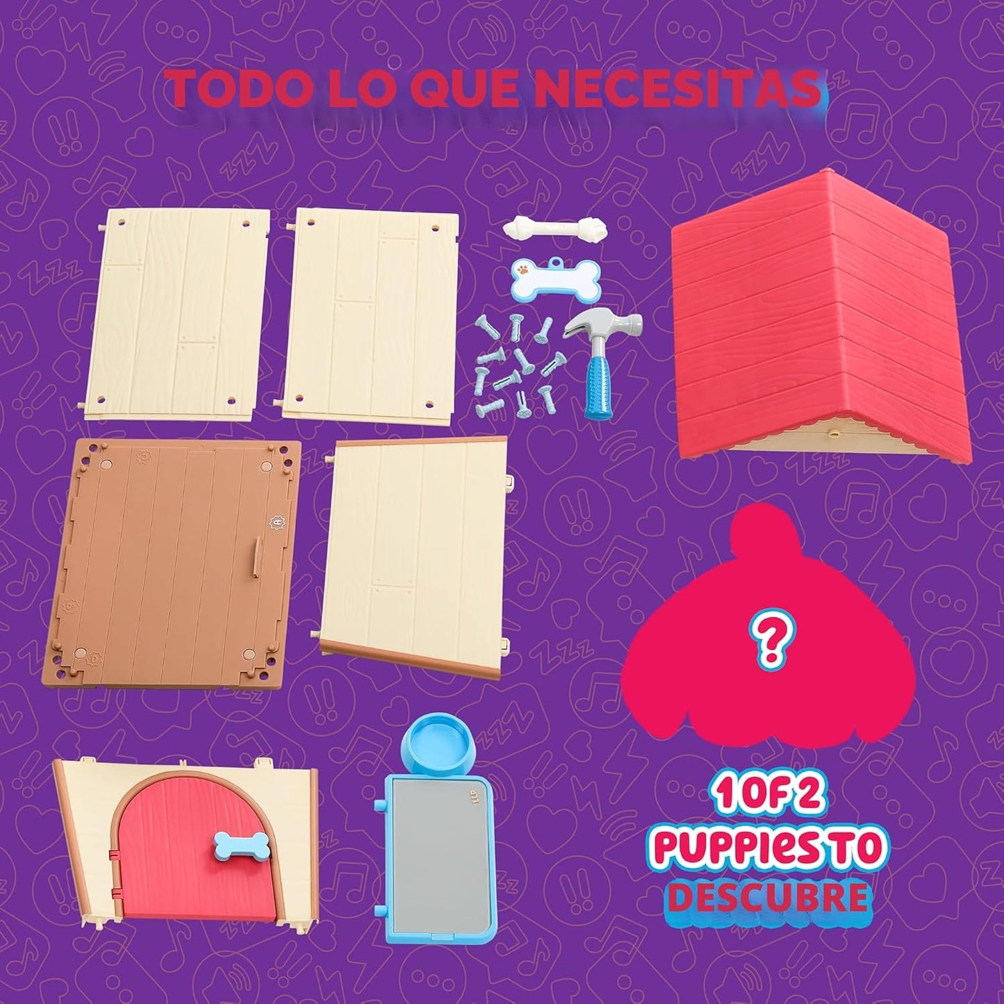 Little Live Pets My Puppy's Home Playset, juego interactivo par...
