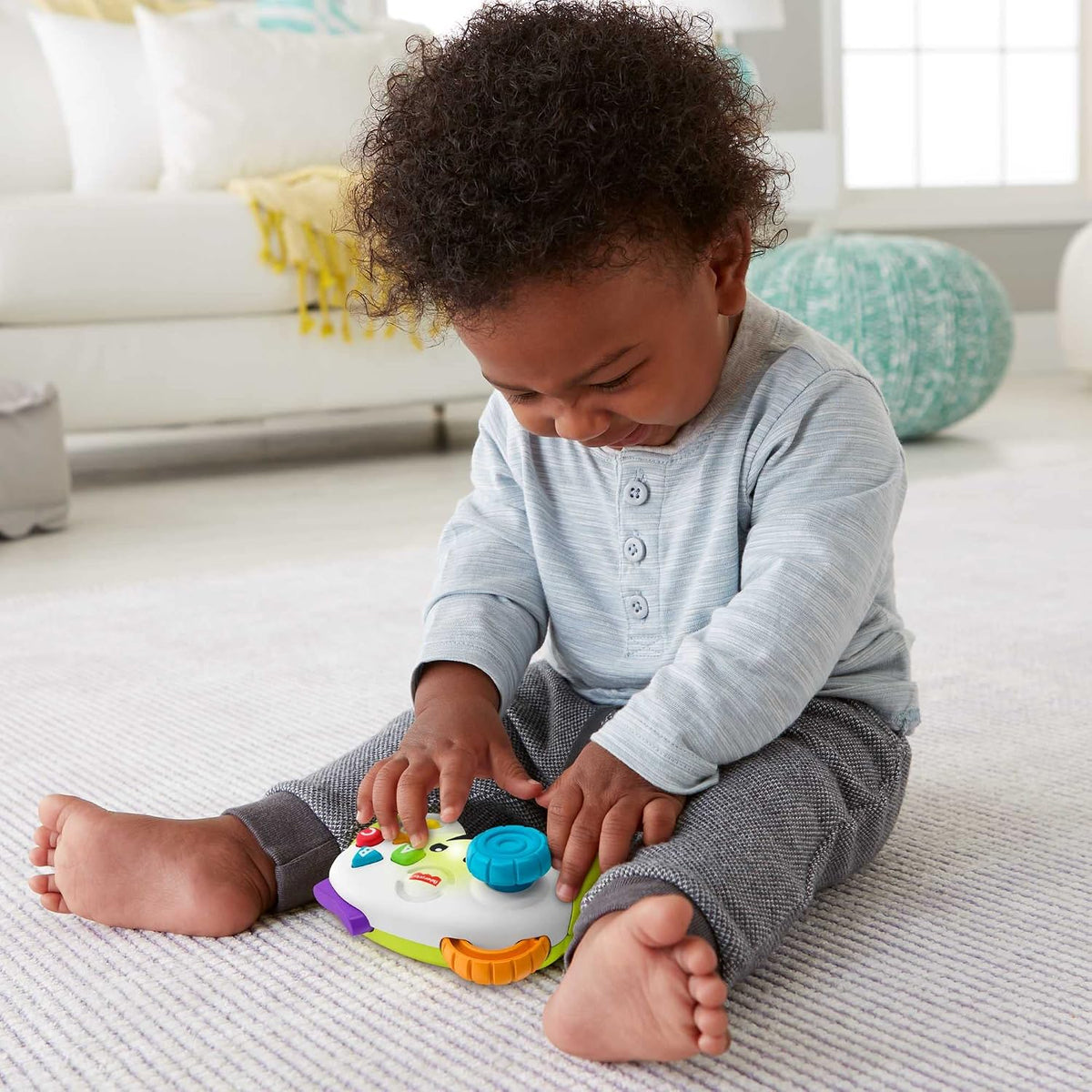 Fisher-Price Juguete para bebé y niño pequeño Laugh &amp; Learn Con...