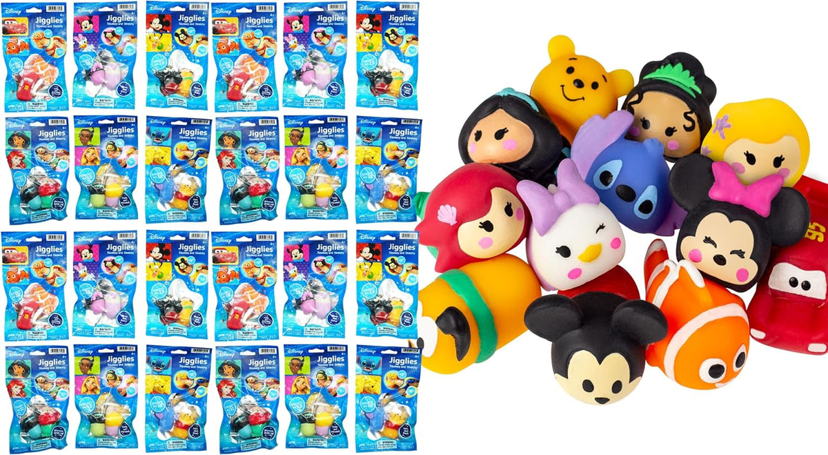 JA-RU Mochi Squishys Toys Mini Squishies Disney Squishies (Paquete...