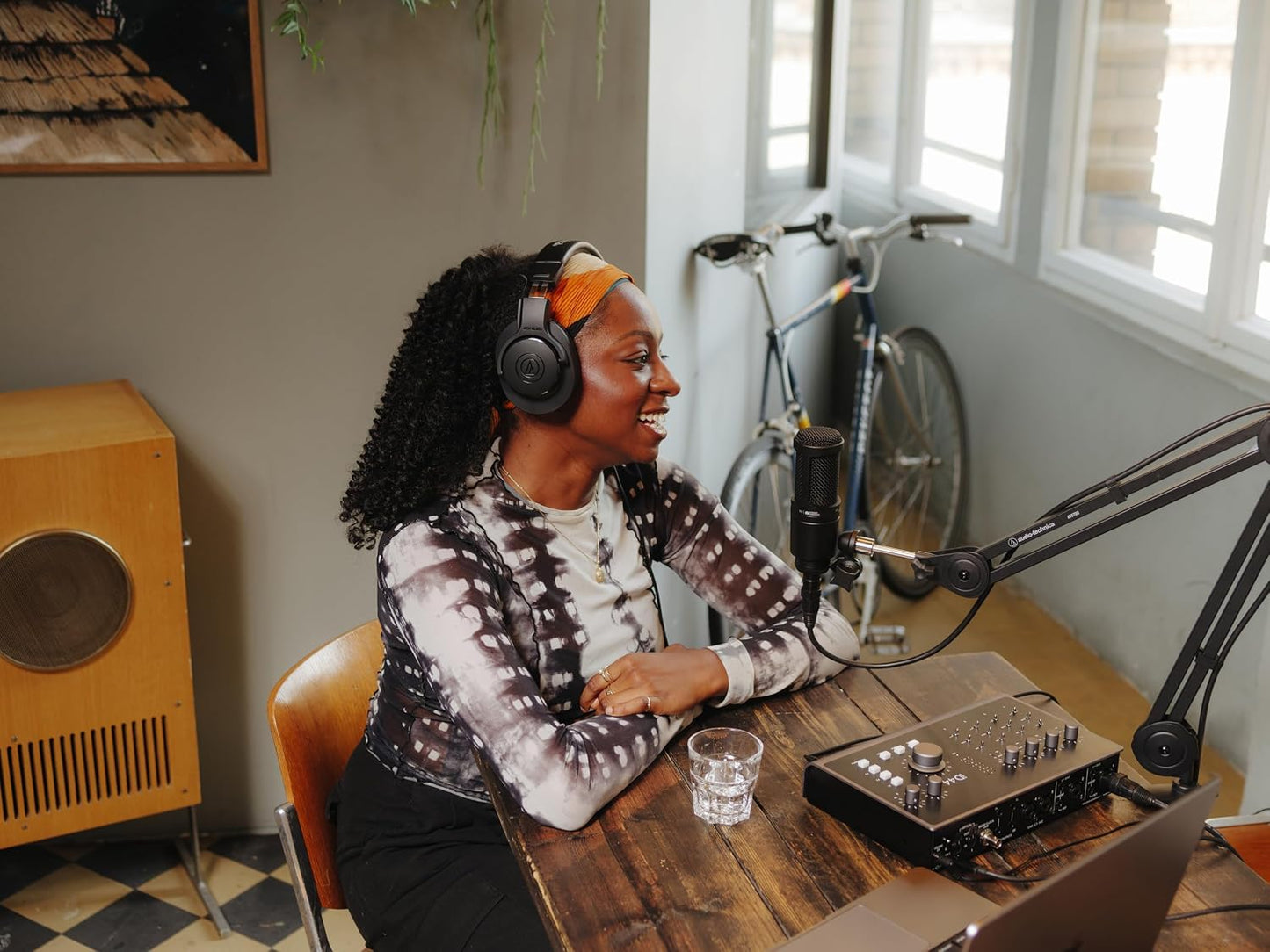 Audio-Technica ATH-M20x Auriculares profesionales para monitor de e...