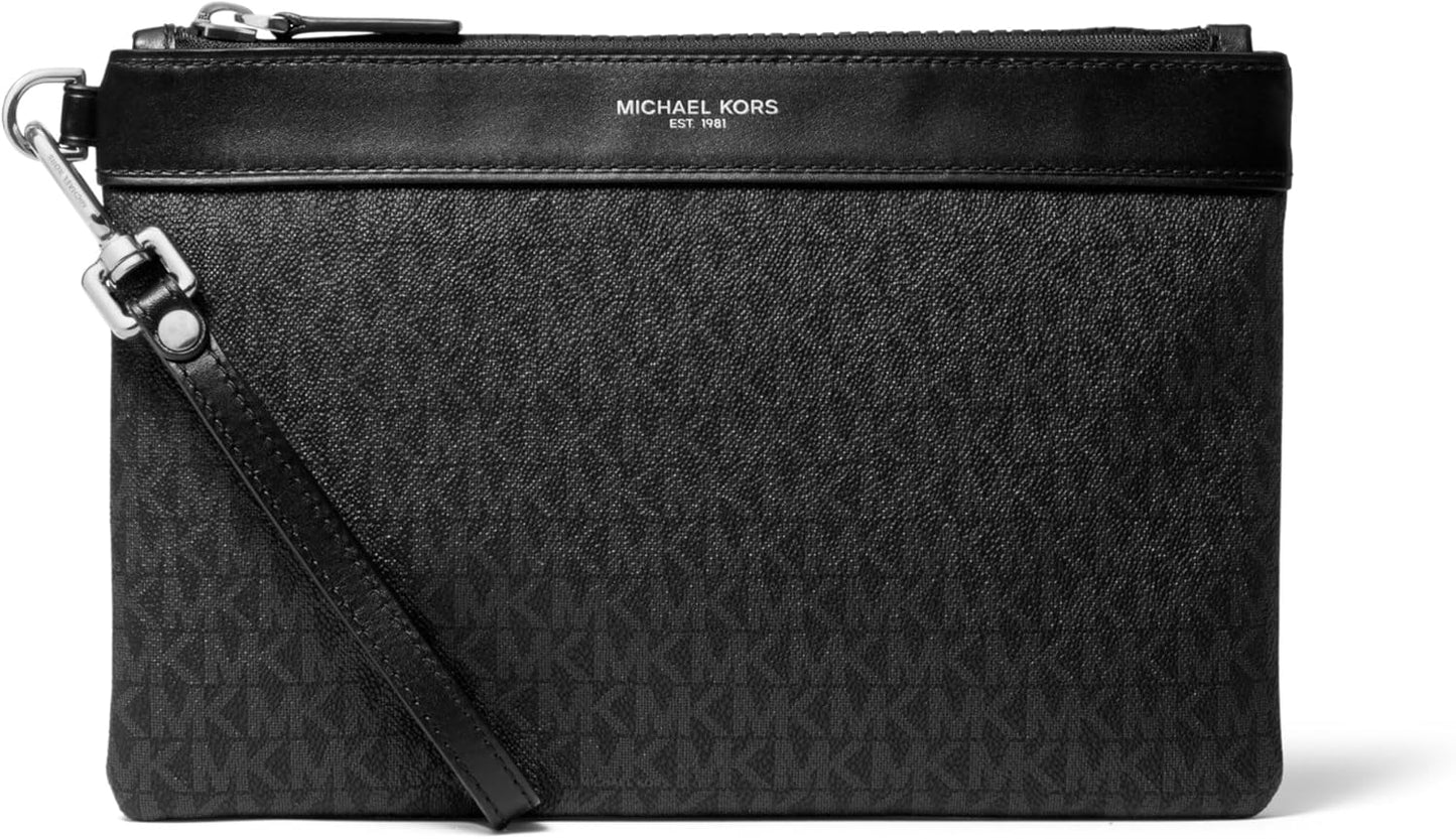Michael Kors Bolsa de viaje para hombre, color negro, talla única