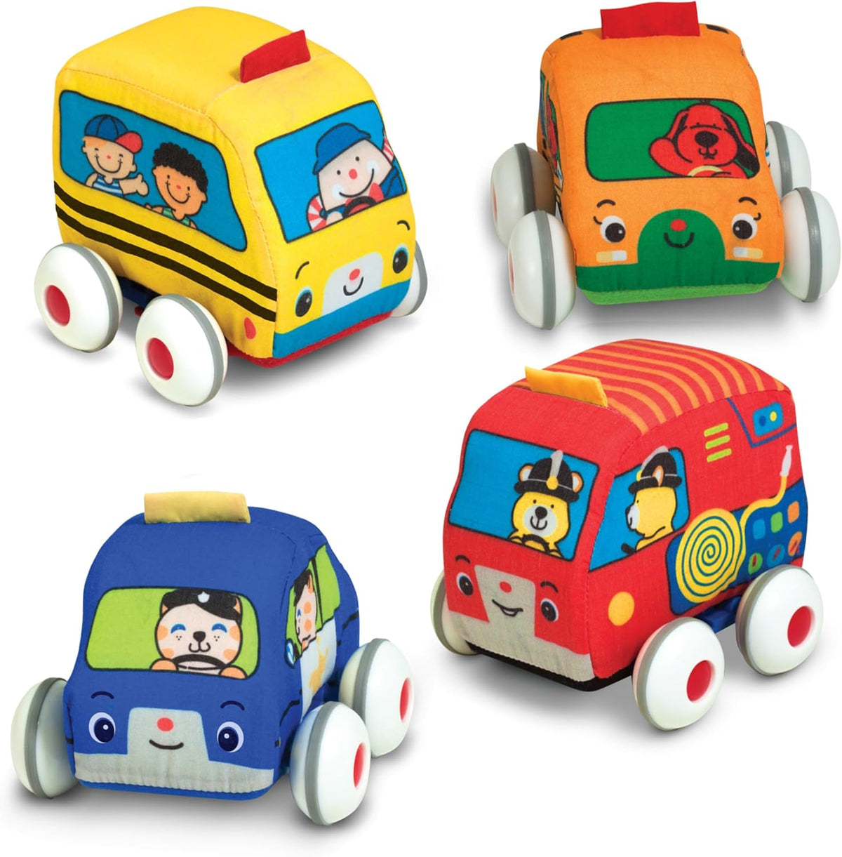Juego de coches con cuerda hacia atrás para niños Melissa &amp; Dou...