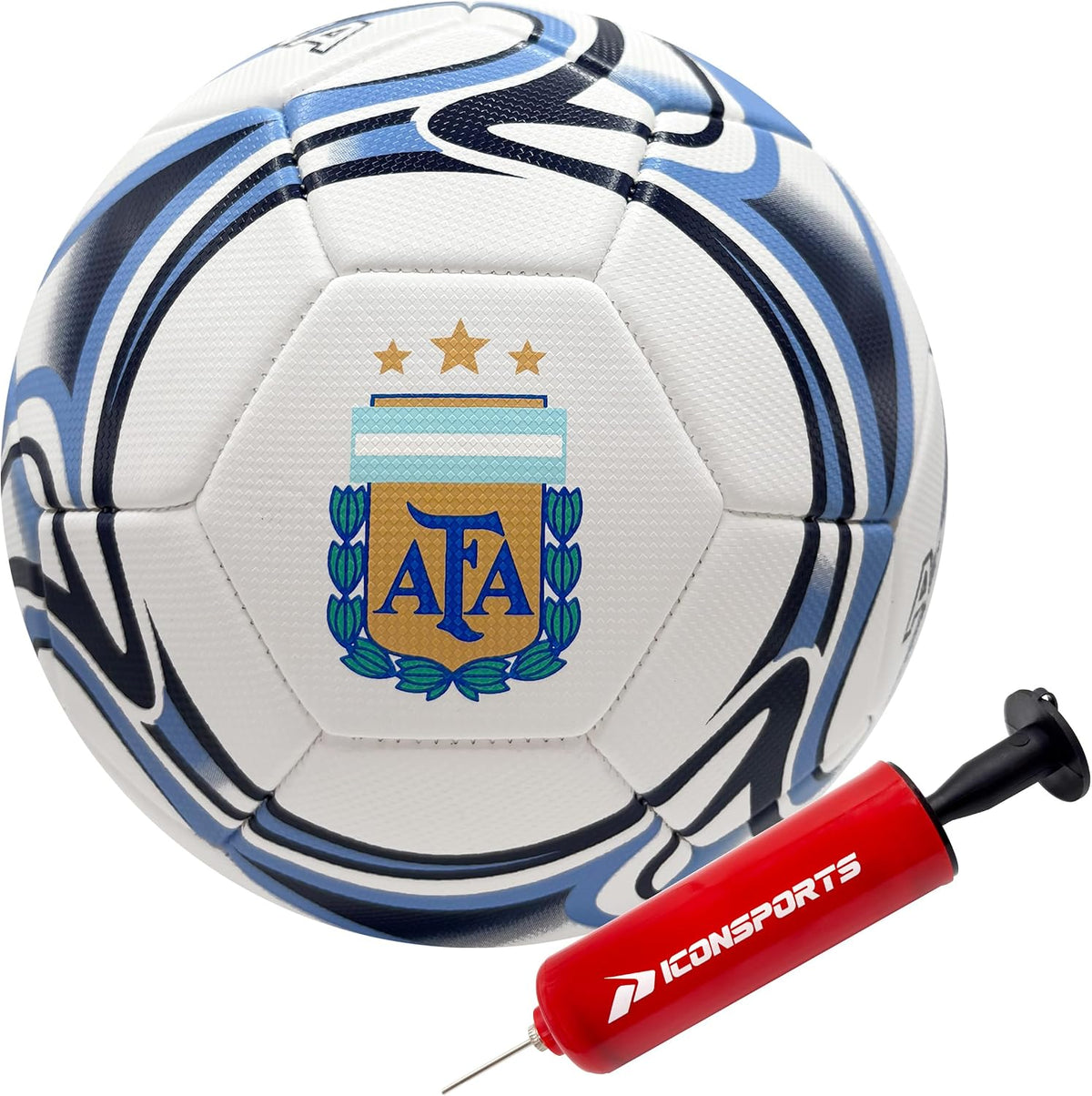 Icon Sports - Balón de fútbol oficialmente licenciado de la Asociac...