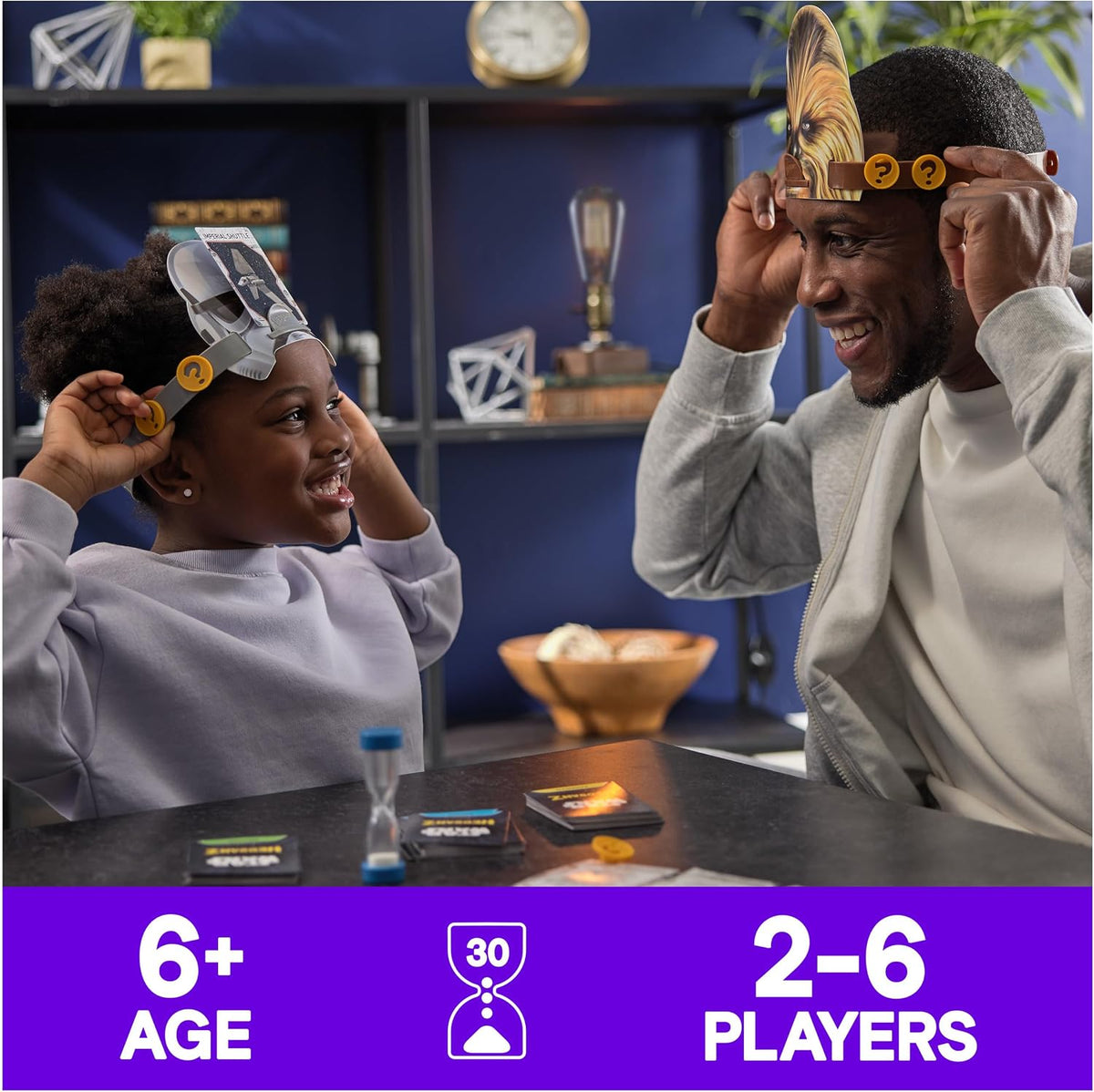 Spin Master Games Star Wars Hedbanz - Juego de mesa para familias |...