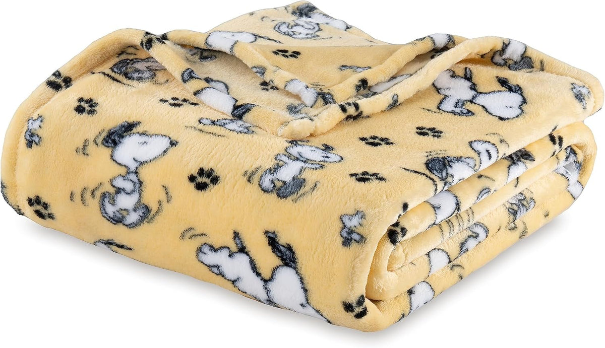 Berkshire Blanket Manta de felpa de Snoopy de Peanuts® VelvetLoft®...