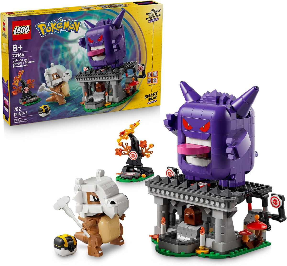 LEGO Pokémon SMART Play: Cubone and Gengar's Spooky Showdown -...