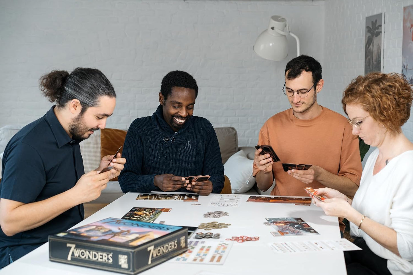 Asmodee Juego de mesa 7 Wonders (nueva edición) - Lleva tu civiliza...