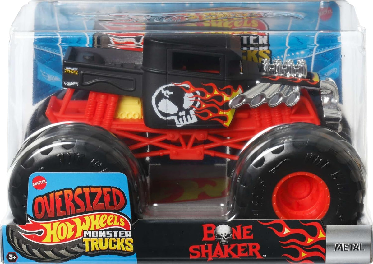 Hot Wheels Monster Trucks, camión monstruo de gran tamaño, camión d...