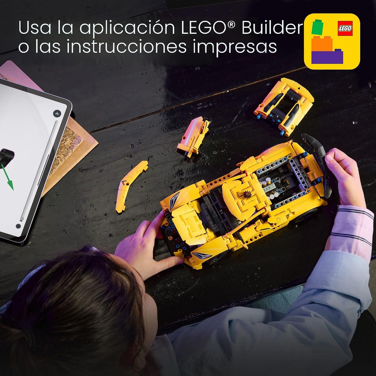 LEGO Technic Chevrolet Corvette Stingray - Juego de construcción de...