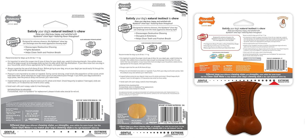 Nylabone Power Chew Customer Favorites - Juguetes masticables para...