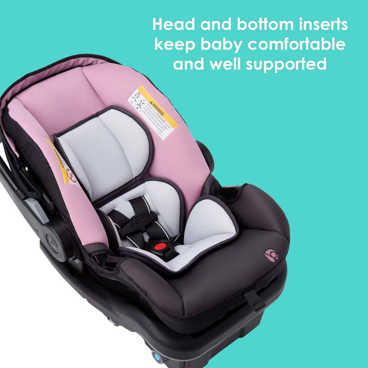 Baby Trend EZ-Lift™ PRO Asiento de auto para bebés, Dash Rose