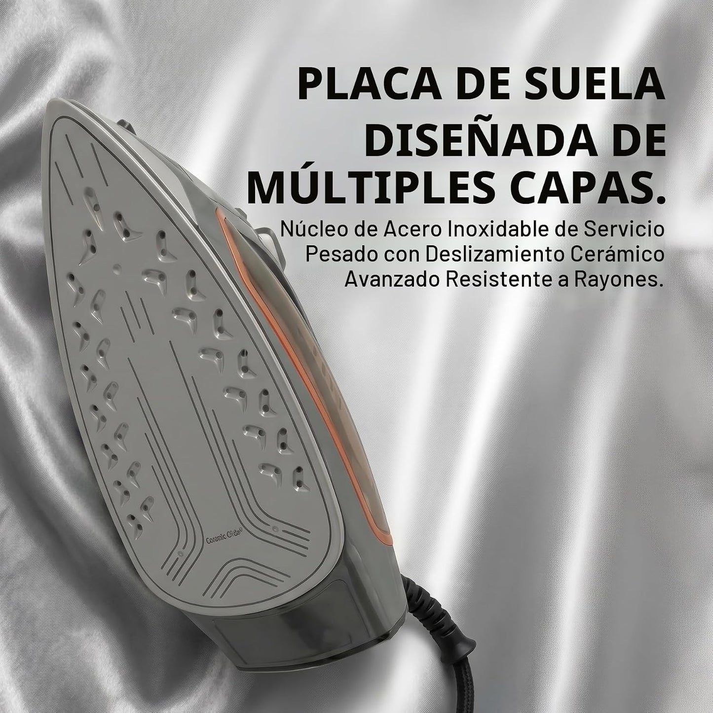 Bartnelli Plancha de vapor Pro Luxury para ropa, plancha comercial...