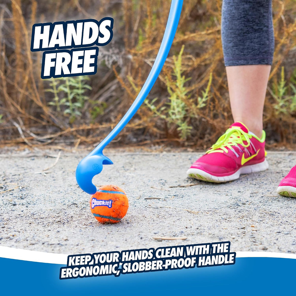 Chuckit! Lanzador de Bolas para Perros 12M Sport con Mango de 12...