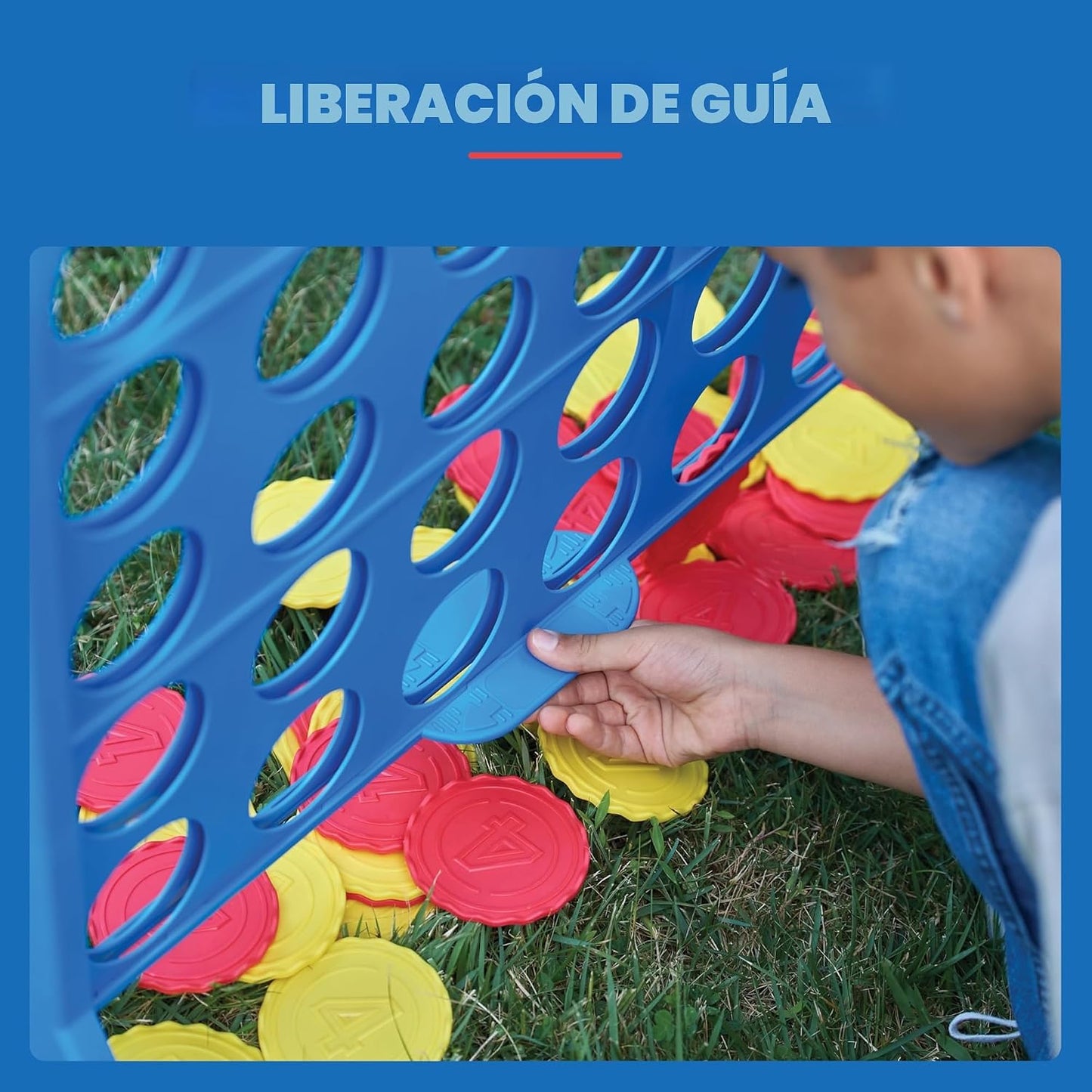 EastPoint Juego Connect 4 de gran tamaño \u2013 Edición de gran tam...