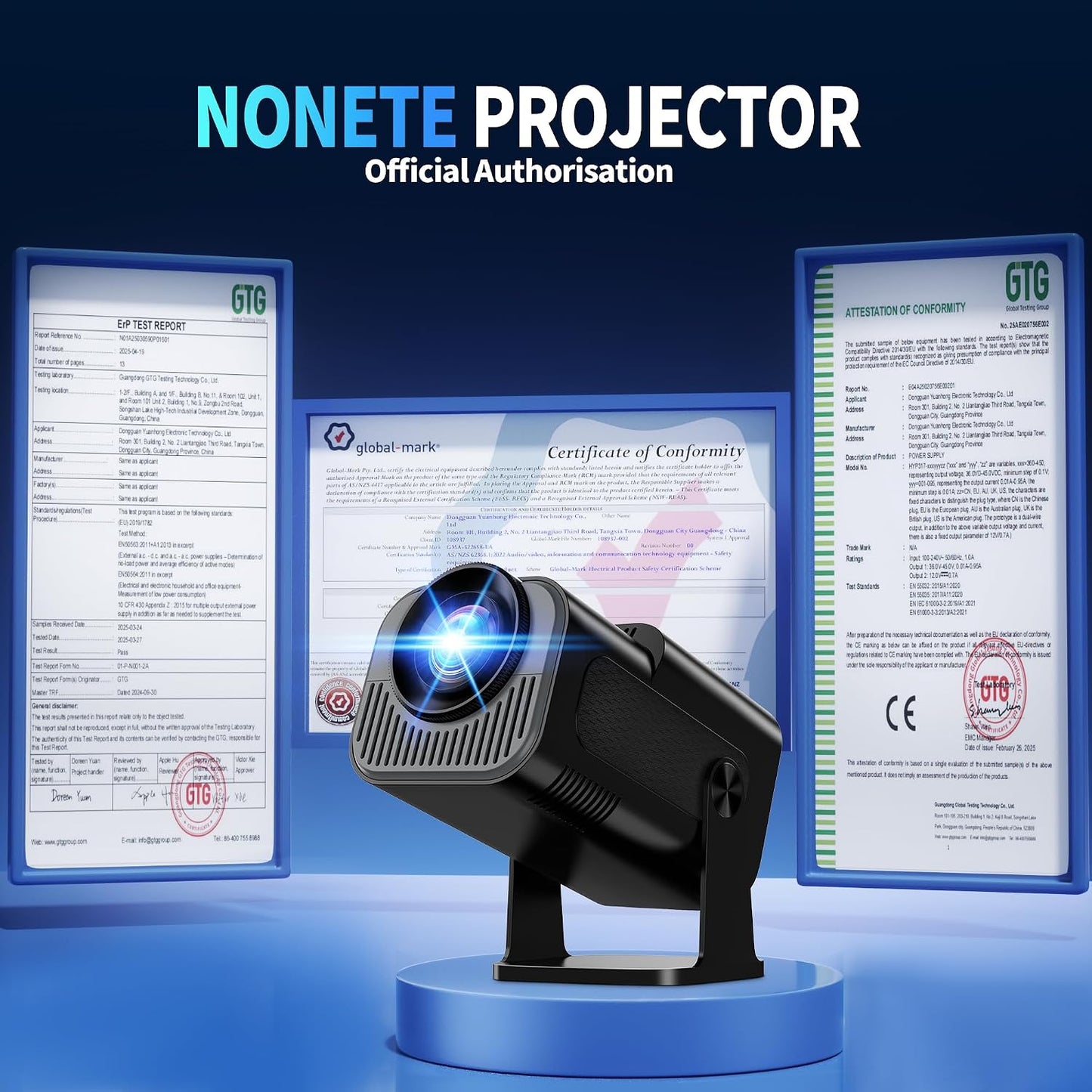 [Proyector 2026 actualizado] Mini proyector compatible con 4K 1080P...