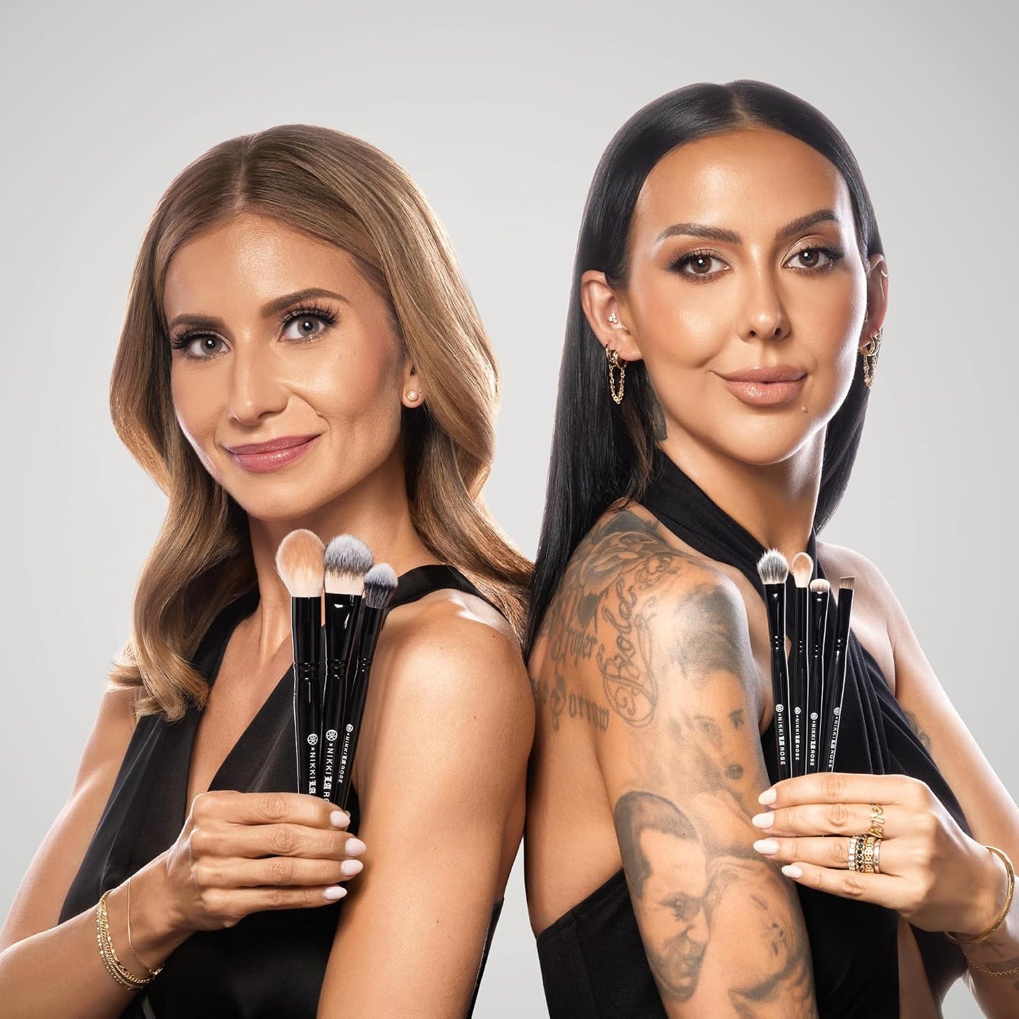 BK BEAUTY - Juego de brochas de maquillaje Nikki La Rose Pro Artist...