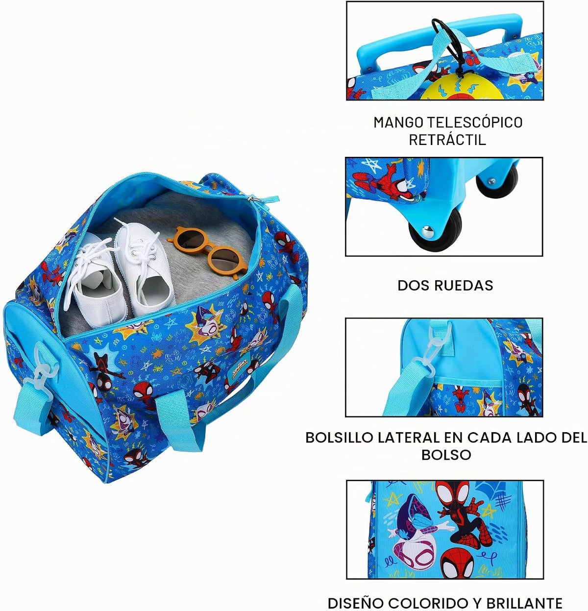 Bioworld Spidey And His Amazing Friends - Juego de viaje de 4 pieza...