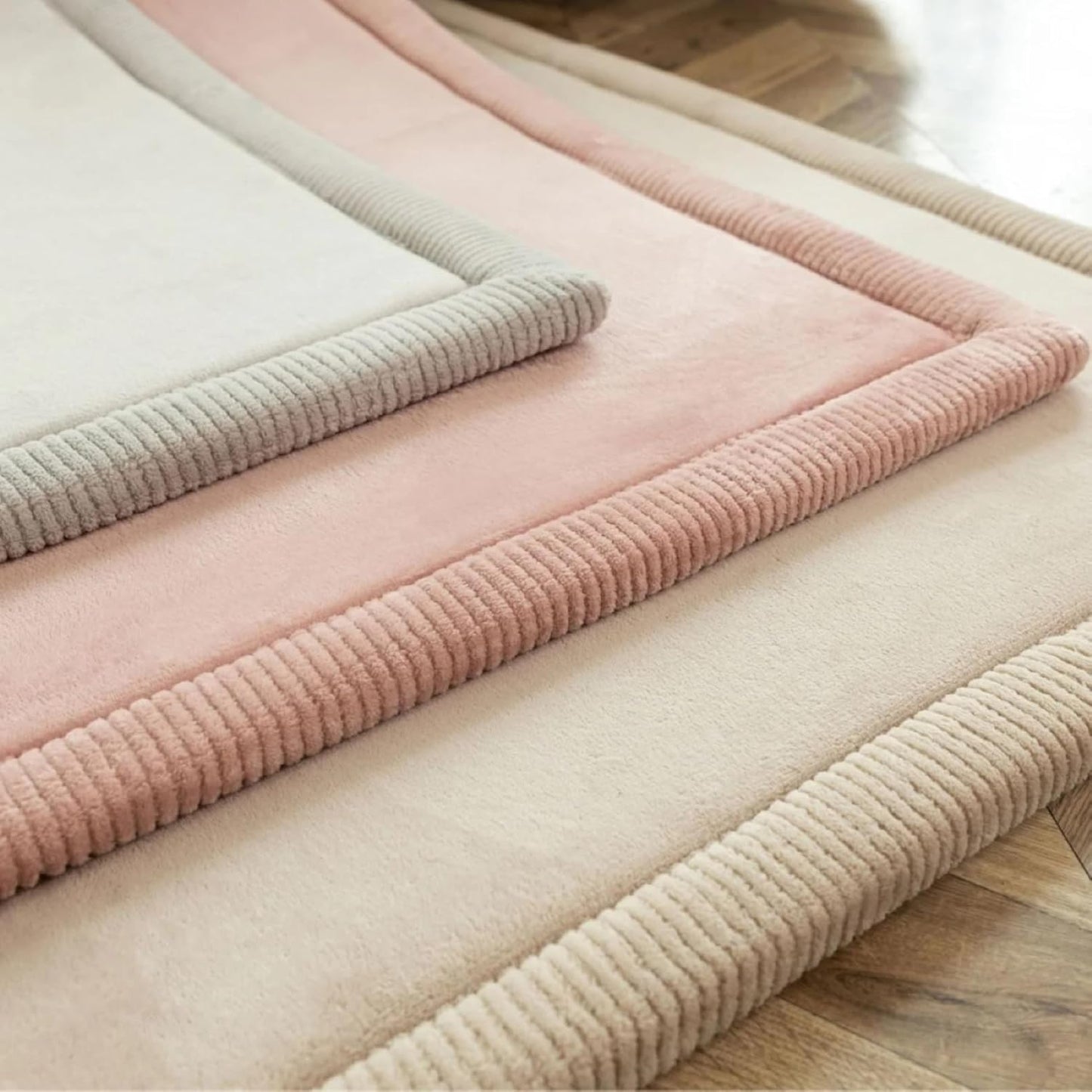 Hakuna Matte - Alfombra de terciopelo coral elegante para bebé con...