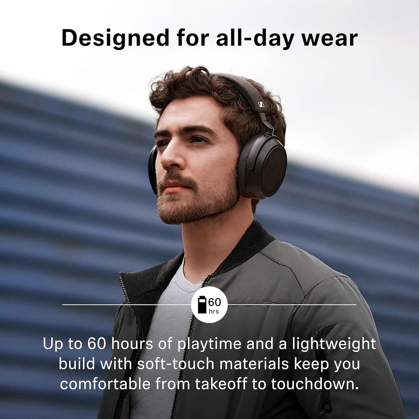 Sennheiser Momentum 4 Auriculares inalámbricos, ANC, batería de 60...