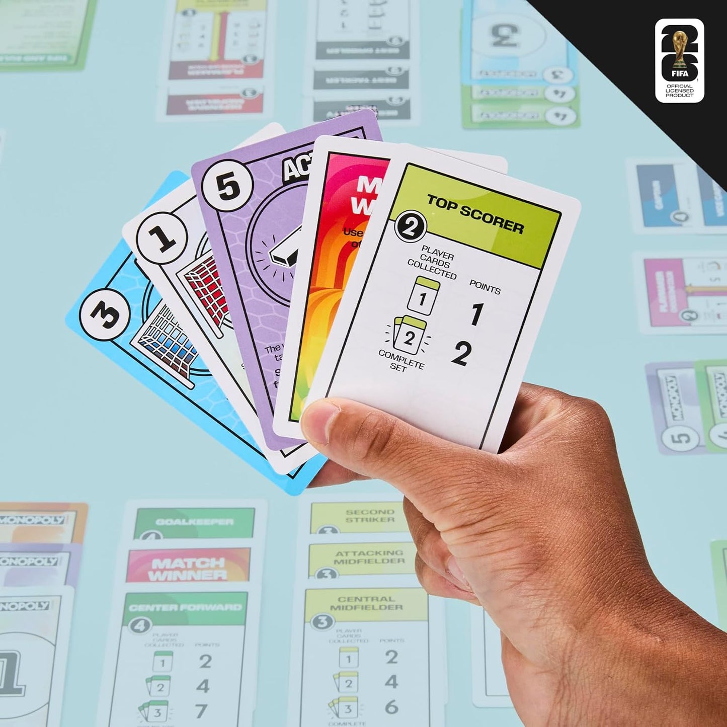 Monopoly Deal FIFA World Cup 2026 Edition - Juego de cartas de fútb...