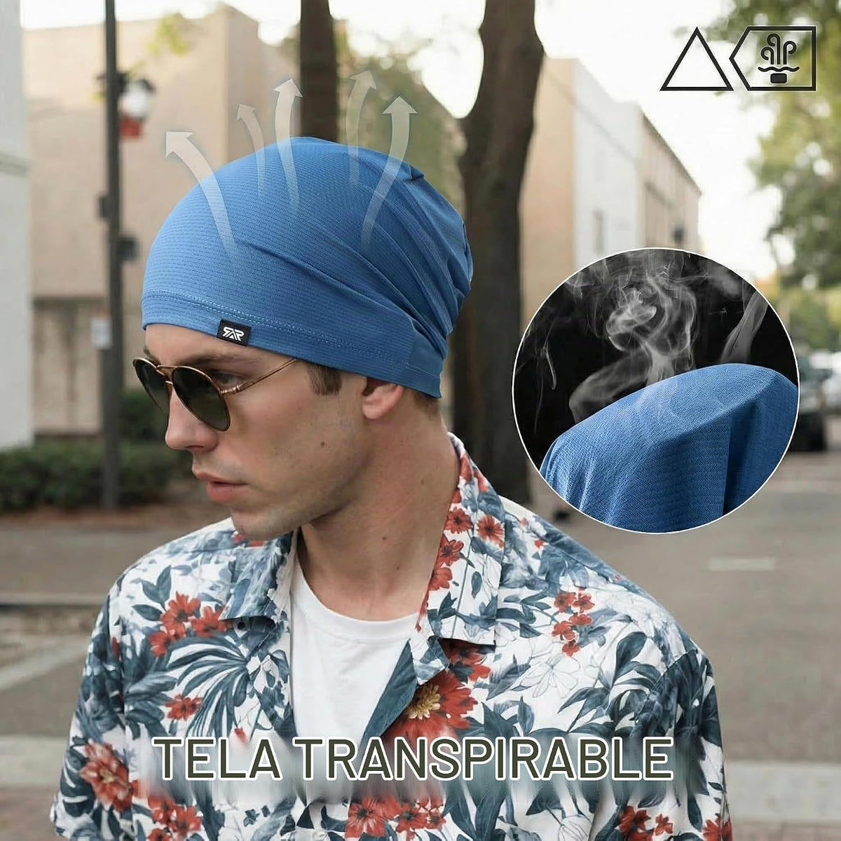QINGLONGLIN Gorro de calavera refrescante que absorbe el sudor | Go...