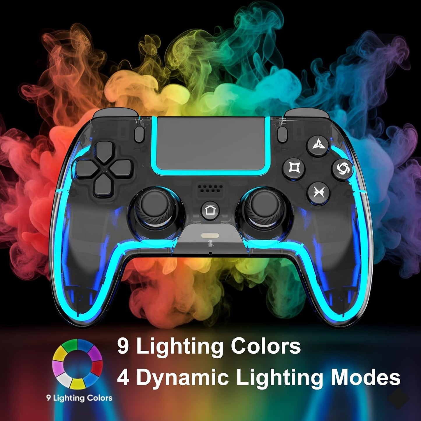 Controlador inalámbrico VioraTech para PS5 con joysticks de efecto...