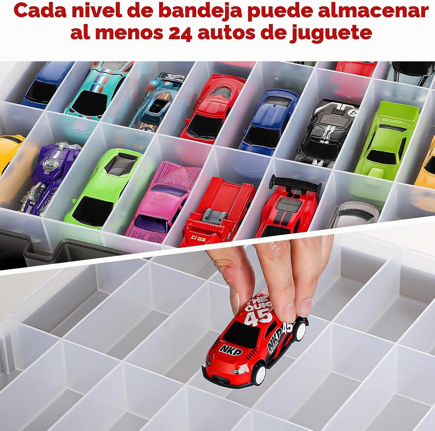 Blummy Estuche de Transporte Resistente para Almacenamiento de Jugu...