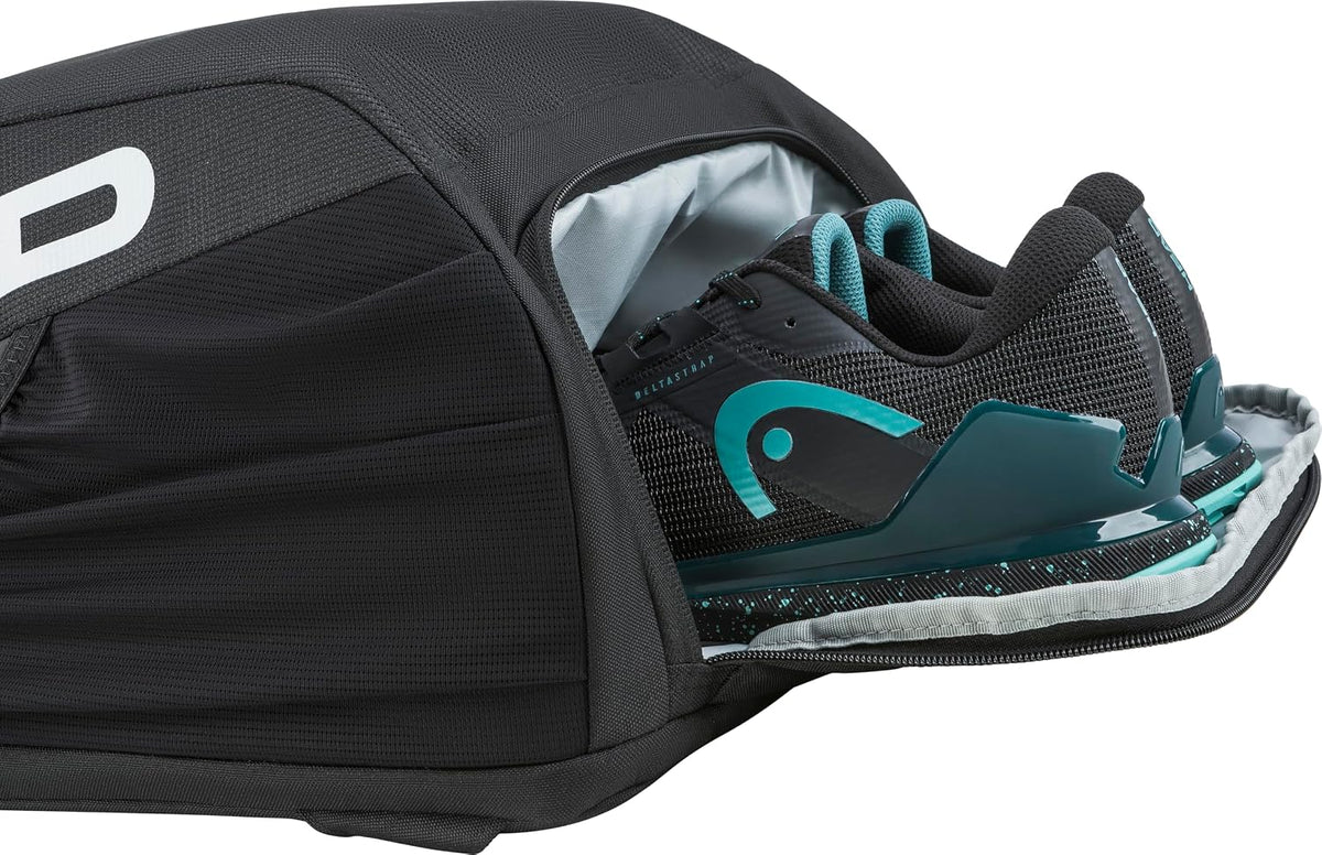 HEAD Mochila de tenis Tour 25L | Capacidad de 2 raquetas