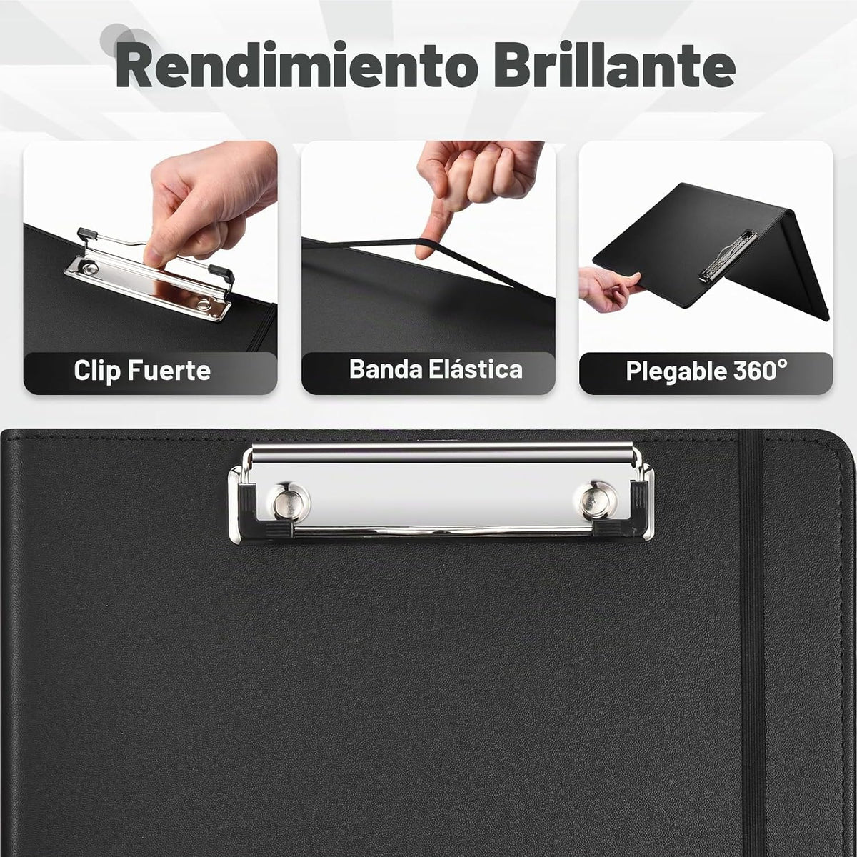 Portafolio con Portadocumentos Pacific Mailer Cuaderno con Portadoc...