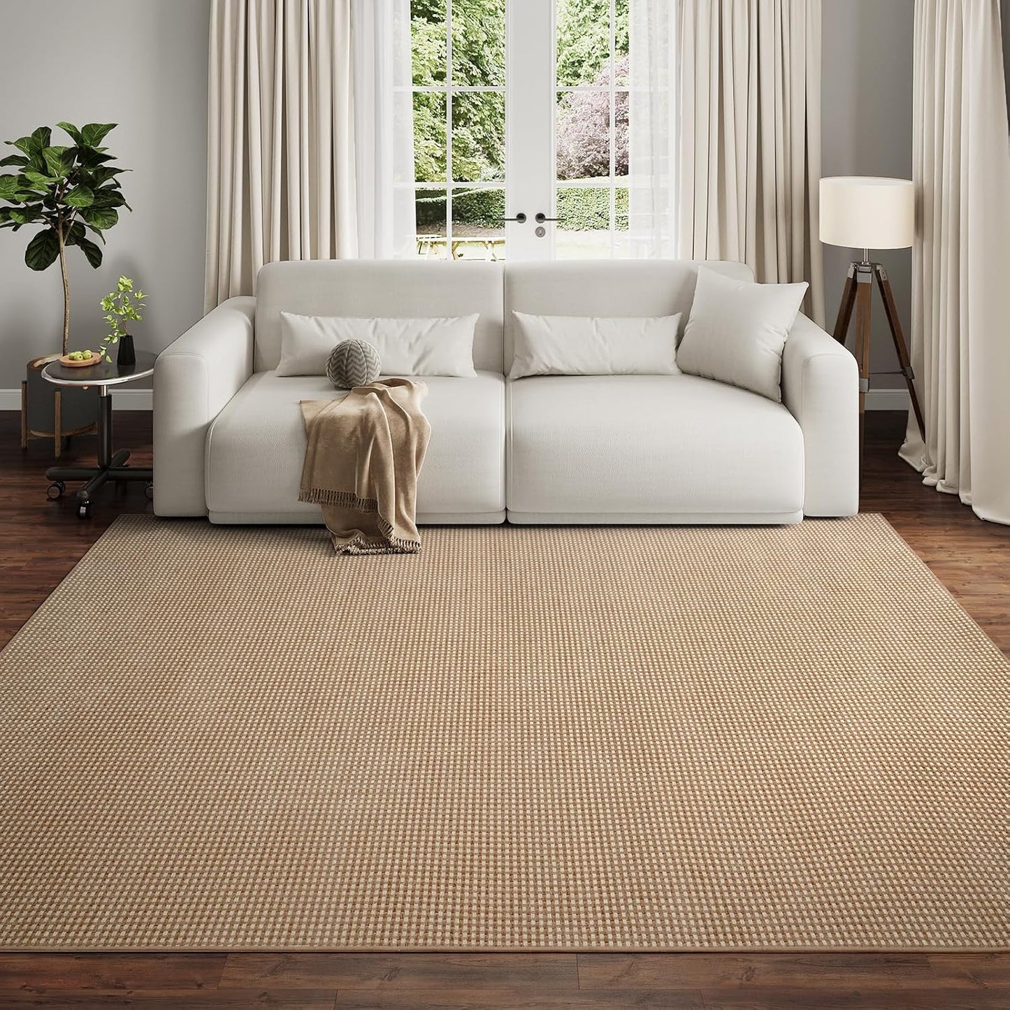 YDKGL Alfombras de Área Boho Lavables 6x9 pies, Alfombra Antidesliz...