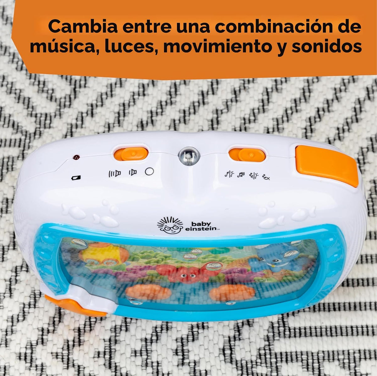 Baby Einstein Sea Dreams - Calmante de juguete con control remoto,...