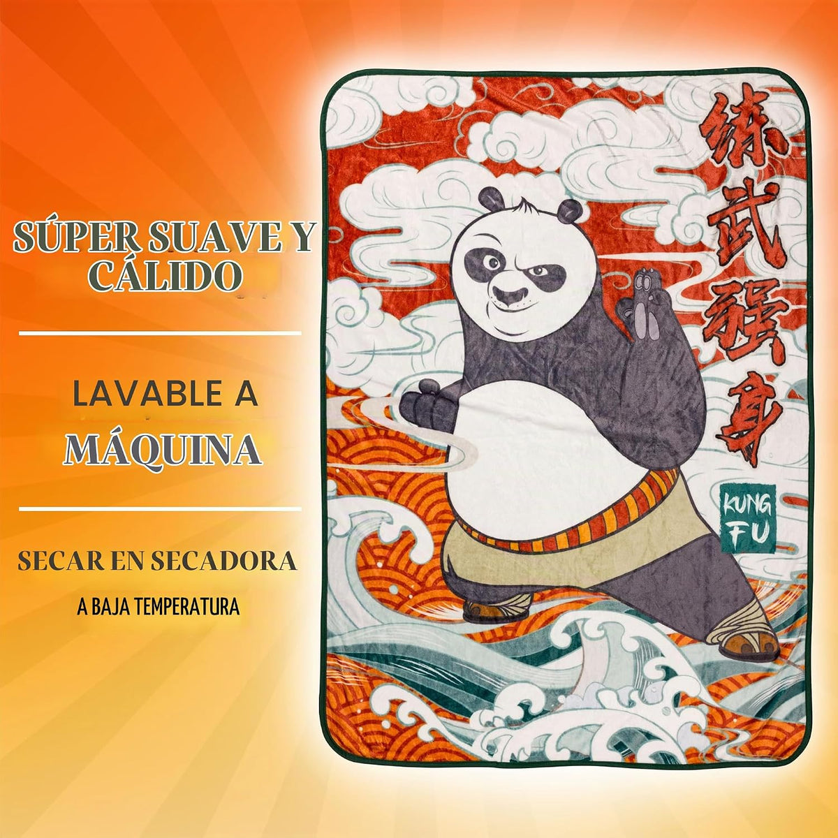 Silver Buffalo Kung Fu Panda Personajes Chinos que Presenta a Po Ma...